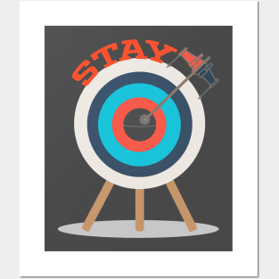 Stay on Target! Posters and Art